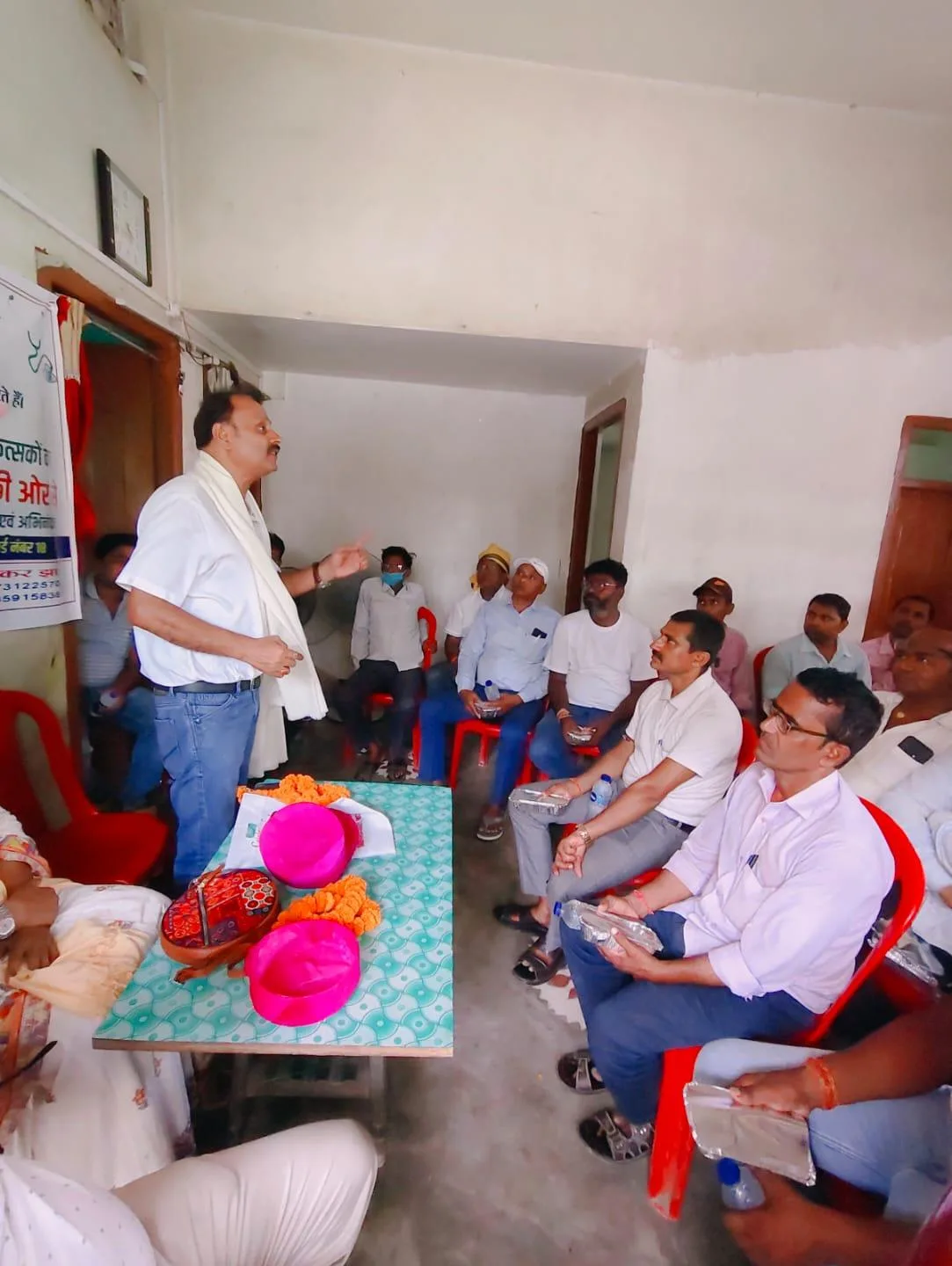 Health awareness program conducted by Sri Vishudhanand Hospital.