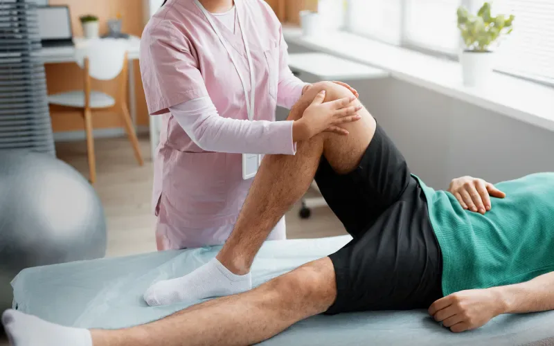 Physiotherapy and Rehabilitation Department at Sri Vishudhanand Hospital, Darbhanga